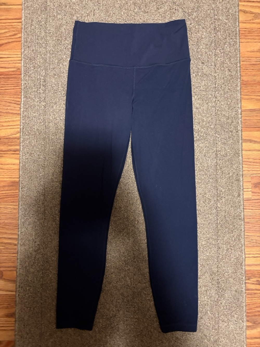 Athleta Ultra High Rise Navy Elation Leggings Small